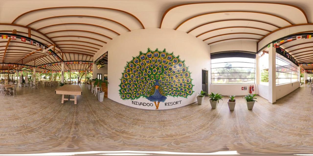Nivadoo Resort Sigiriya Luaran gambar 360° panorama of the lobby at the resort.